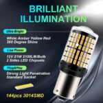 LED lampen wit P21W BA15S (1156) – achteruitrijlicht, 2 st