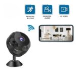 Mini WiFi camera A9 – HD, nachtzicht, live meekijken via app